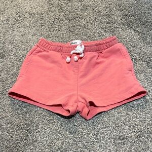 Coral Drawstring Shorts
